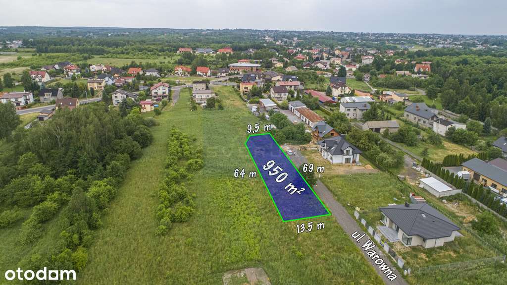 Działka przy ul. Warownej w Częstochowie - Pełny obrazek: 4/4