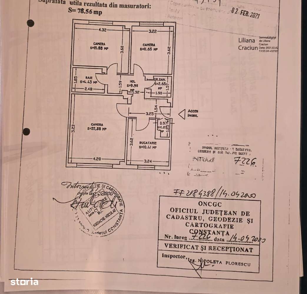 Exclusivitate-Inel 2, ap. 3 camere, parter, 79mp utili,mobilat,parcare-2
