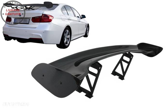 Eleron Spoiler Universal Reglabil GT Design Carbon Film- livrare gratuita - 12