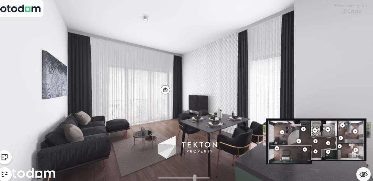 Jedyny taki Penthouse w Łodzi!!! Oskar 2025r!!! - Pełny obrazek: 4/7