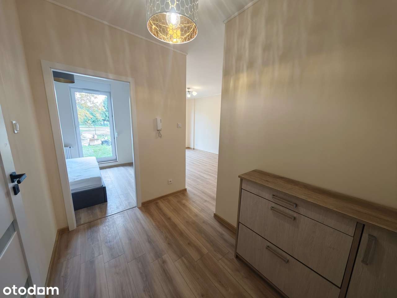 Dwa pokoje, nowe budownictwo, miejsce postojowe, komórka, ogródek-9