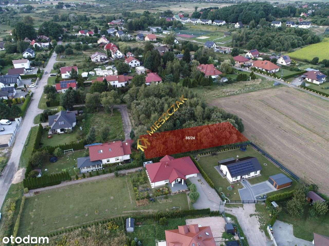 atrakcyjna działka pod budowę domu Koszalin Radusz-0