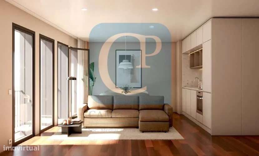 Apartamento T1 Duplex no Empreendimento Residencial 555, Bonfim, Porto-2