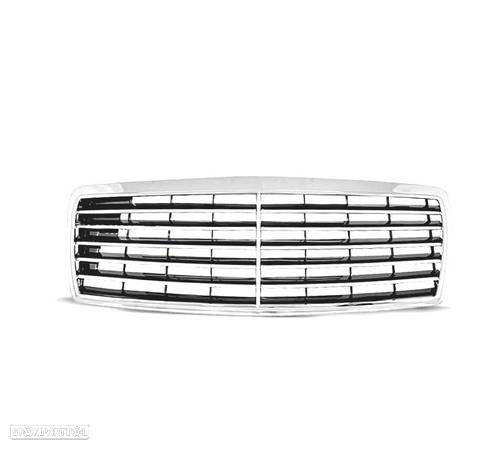 GRELHA FRONTAL PARA MERCEDES W202 93-00 COR CROMADA - 2