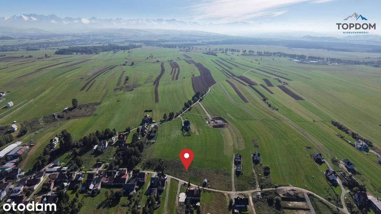 Działka budowlana w Waksmundzie – tuż obok Nowego Targu! - Pełny obrazek: 5/20