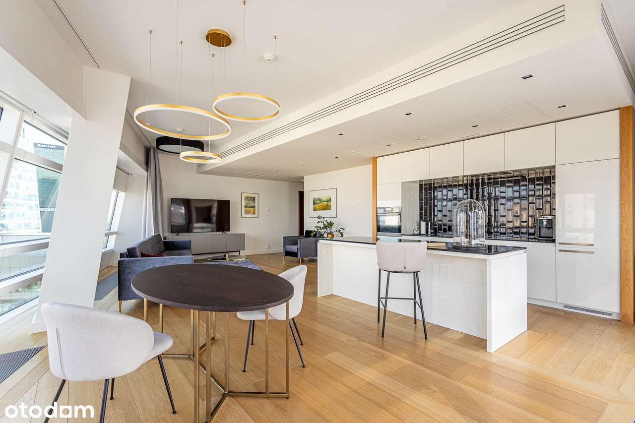 Elegancki apartament na Złotej 44 z widokiem na Pałac Kultury i Nauki - Pełny obrazek: 2/8