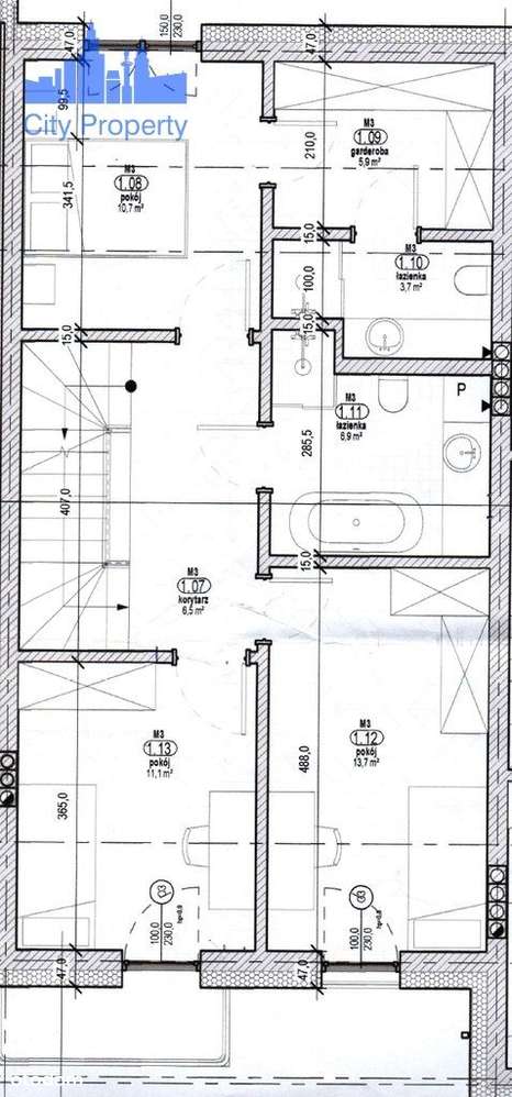 Segment z garażem blisko lasu-9