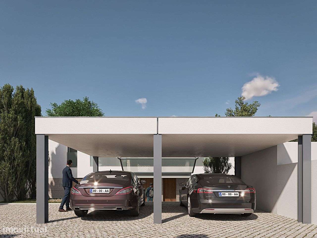 Deslumbrantes moradias a 100metros da praia - Grande imagem: 4/24