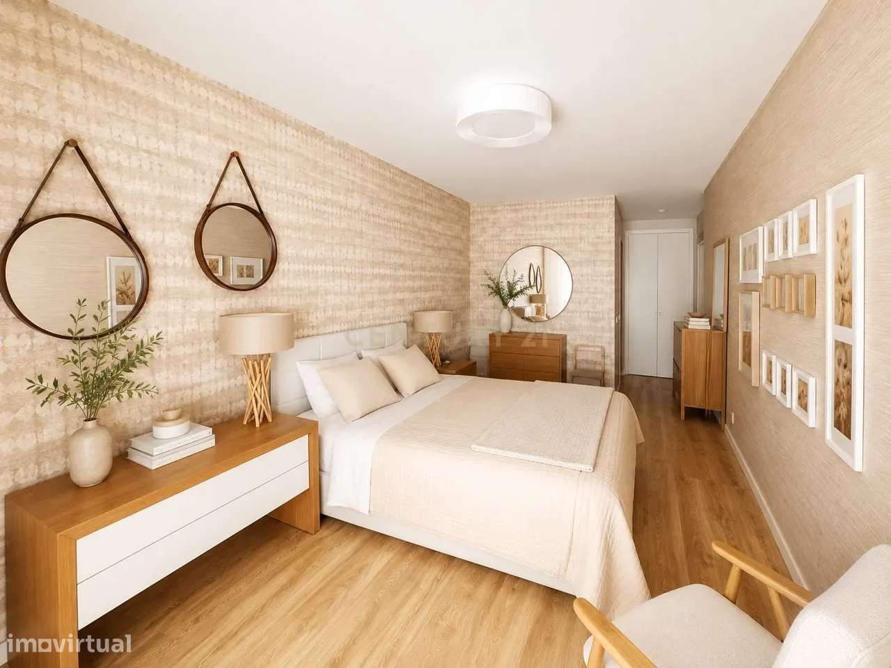 Apartamento T3 moderno e luminoso a 15 minutos da praia | Parede (Casc-11