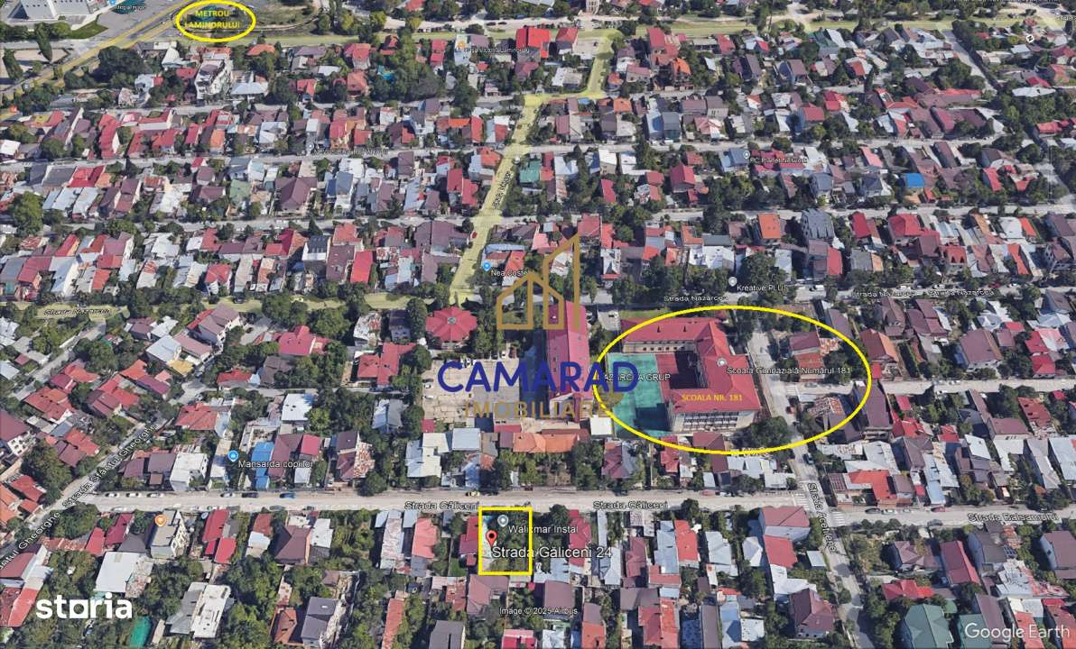 Teren 483 mp – Strada Galiceni 24 - Bucurestii Noi - metrou Laminoru - Imagine principală: 3/15