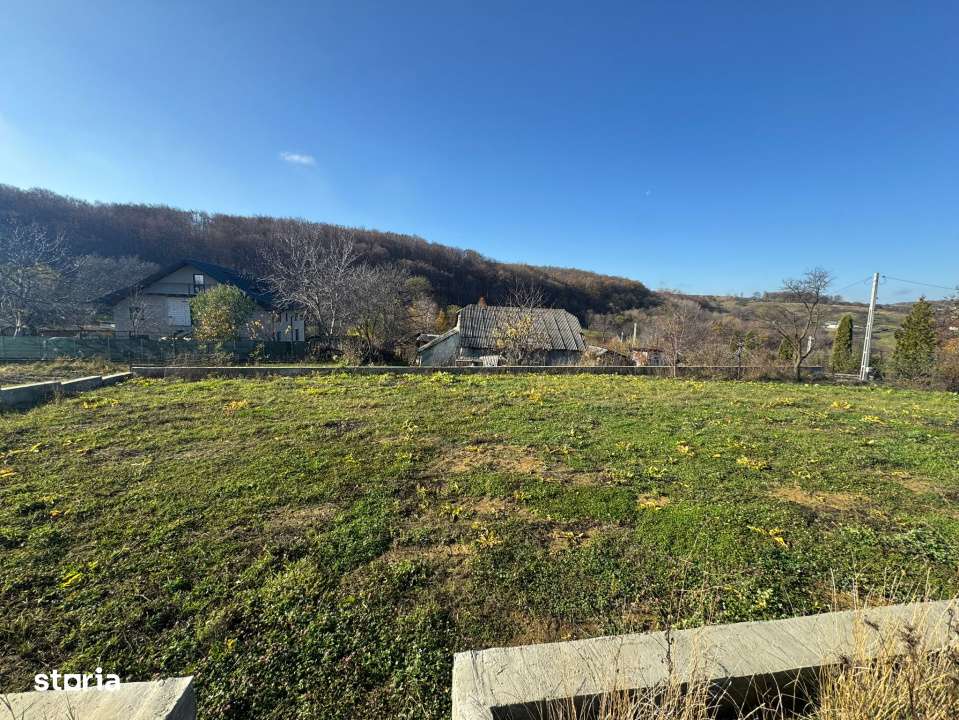 Vanzare  1400mp teren imprejmuit 2 loturi pt casa Adancata - sub padur-14
