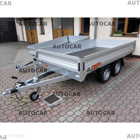 Autocar Platforma remorca auto cu obloane transport stupi apicola 1600-2700kg C.I.V inclus - 16