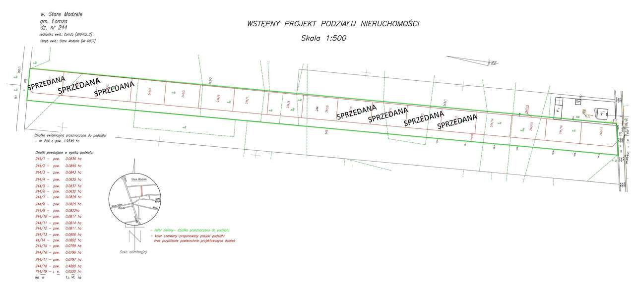 Działki budowlane w atrakcyjnej cenie blisko Łomży - Pełny obrazek: 1/13