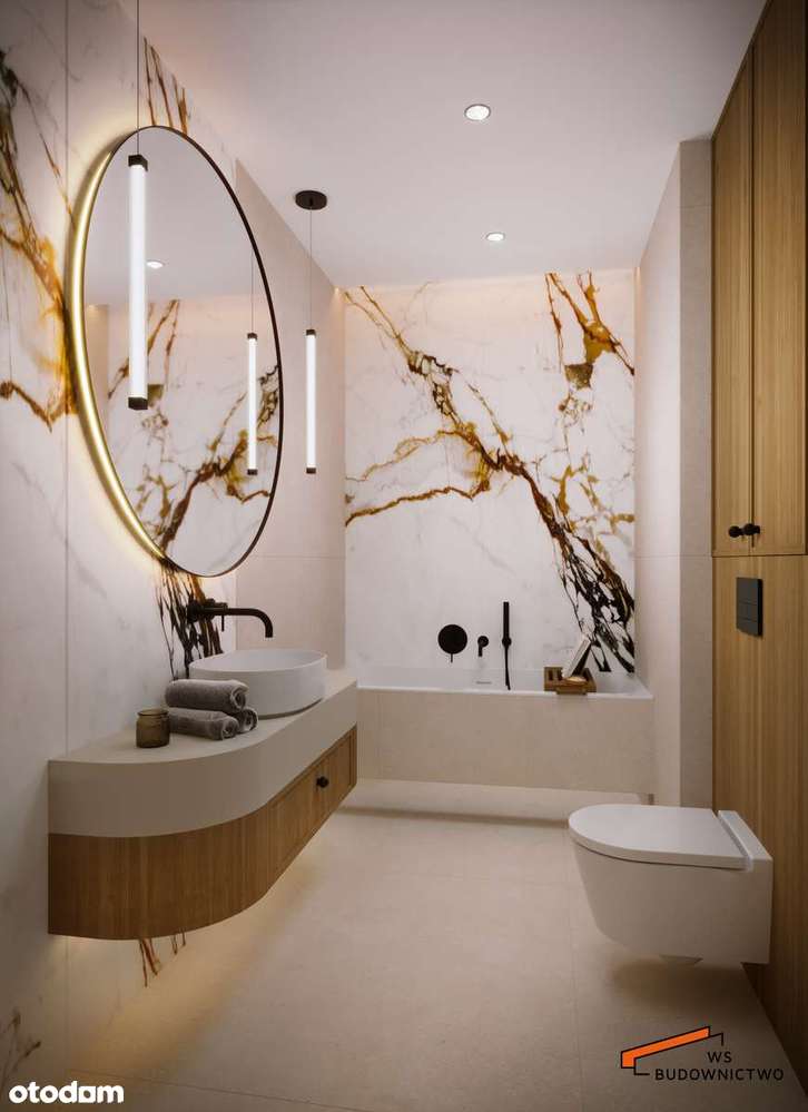 Nowoczesne 2 pokojowe mieszkanie z dwoma dużymi tarasami - 44,95 m2-12