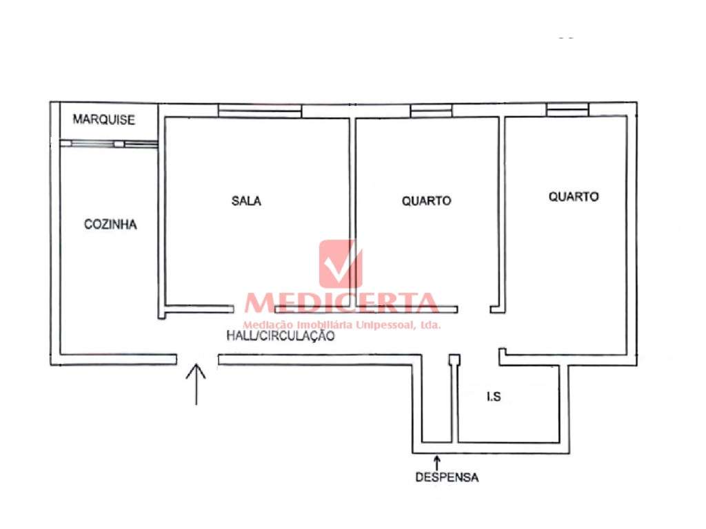 Agualva - Av. Bons Amigos - T2 (83m²)-12