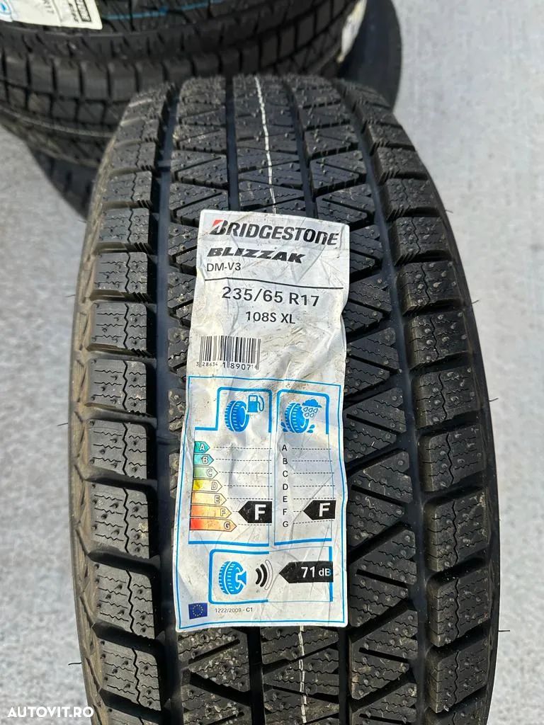 Anvelope noi iarna Bridgestone 235/65 R17 108S XL DM-V3 - 1