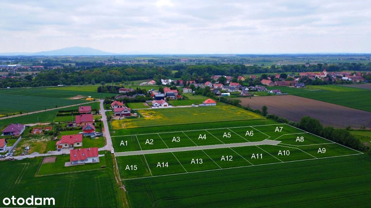 Działki budowlane w pobliżu południa Wrocławia