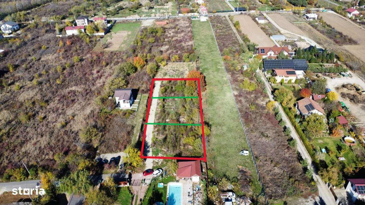 Teren de vanzare in Vladiceasca, 720mp, langa DN1 - Snagov Plaza-0