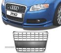 GRELHA FRONTAL PARA AUDI A4 B7 LOOK S-LINE CROMADA - 1