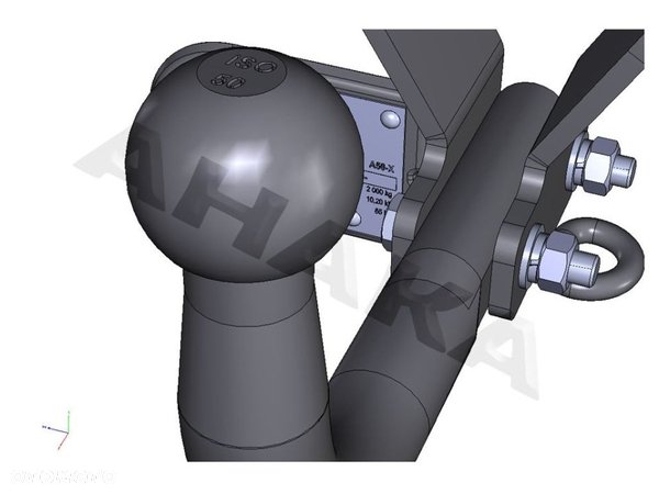 Hak Holowniczy Odkręcany Do Vw Volkswagen Passat B5 Sedan 1996-2000 (Poza 4 Motion) - 2