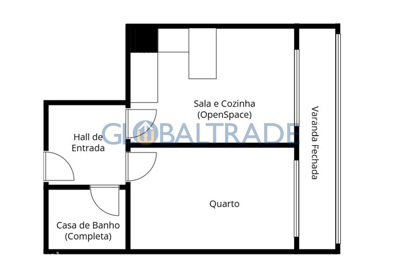 Apartamento T1 Mobilado & Equipado no Porto-30