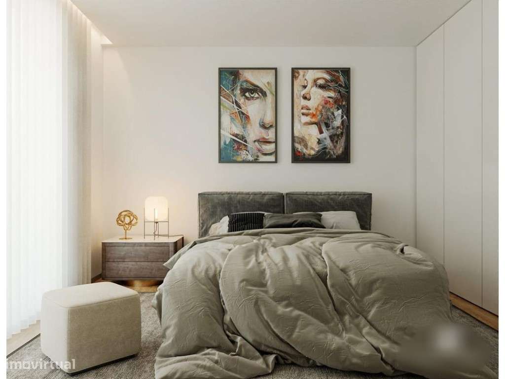 Apartamento T2 em último piso Santa Marinha - Grande imagem: 4/10