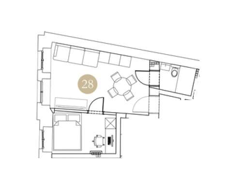 KONIEC GRUDZIEŃ 2025 - Słoneczne mieszkanie, kamienica przy parku-4