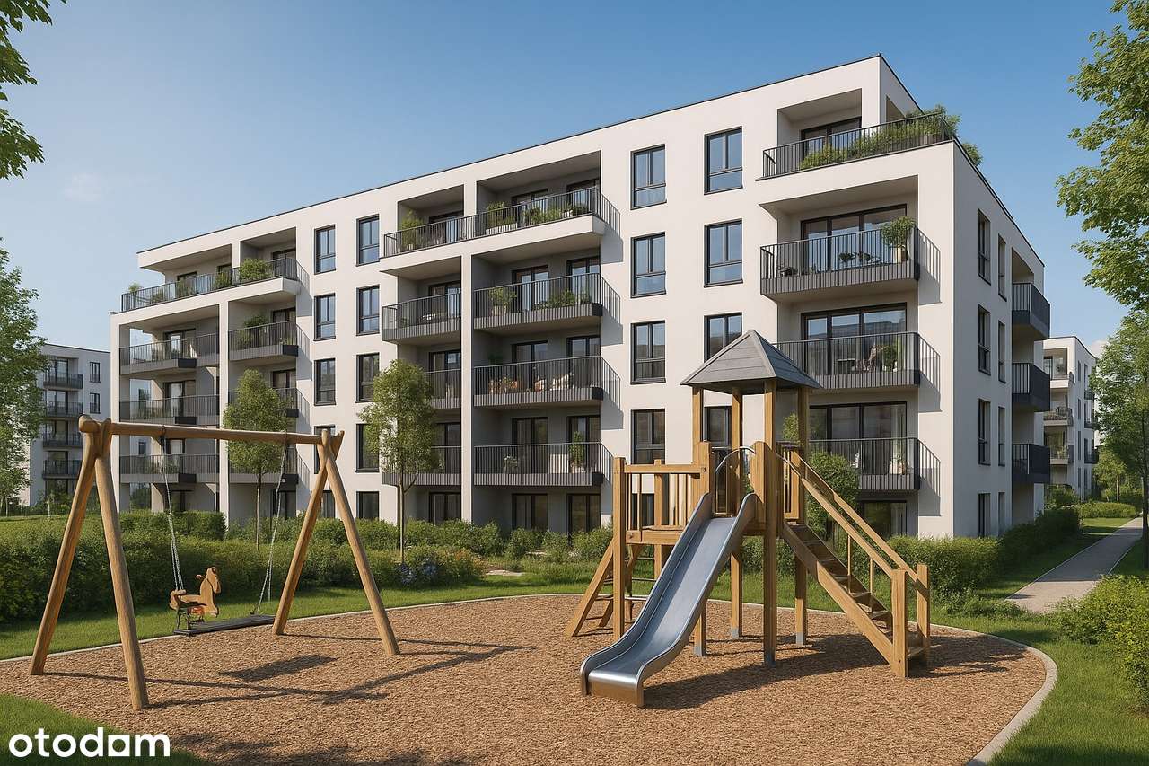 Komfortowe 2 pok. mieszkanie tarasem i ogródkiem! Świetna lokalizacja! - Pełny obrazek: 5/5