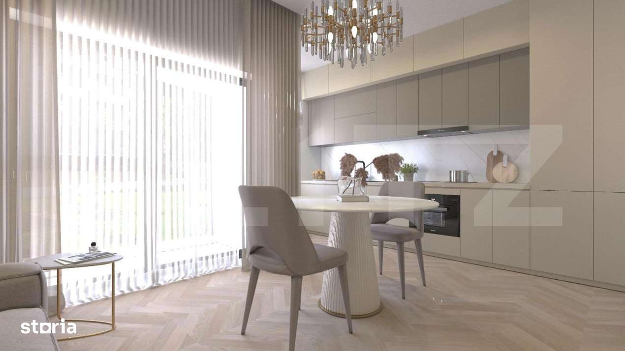 Apartament 1 camera,38 mp utili,gradina 24 mp Calea Aradului-TVA 9% - Imagine principală: 2/3