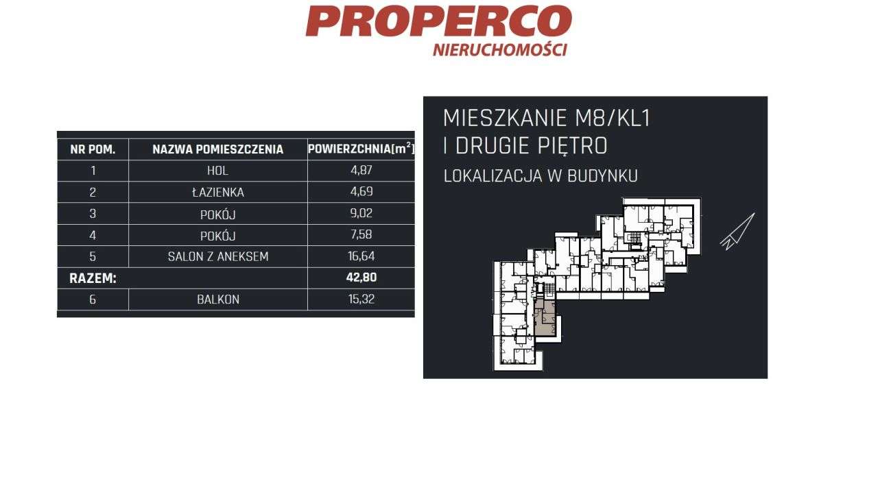 Mieszkanie 3 pok., 42,80m2, 2p, Jędrzejów-12