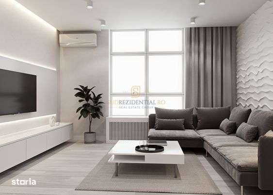 Apartament compartimentat modern -2 camere, decomandat, finisaje noi