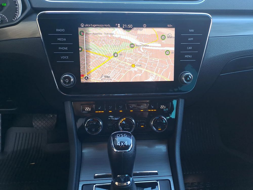 SKODA SUPERB 4x4 DSG 2,0TDI 200KM Salon PL ASO VAT23%