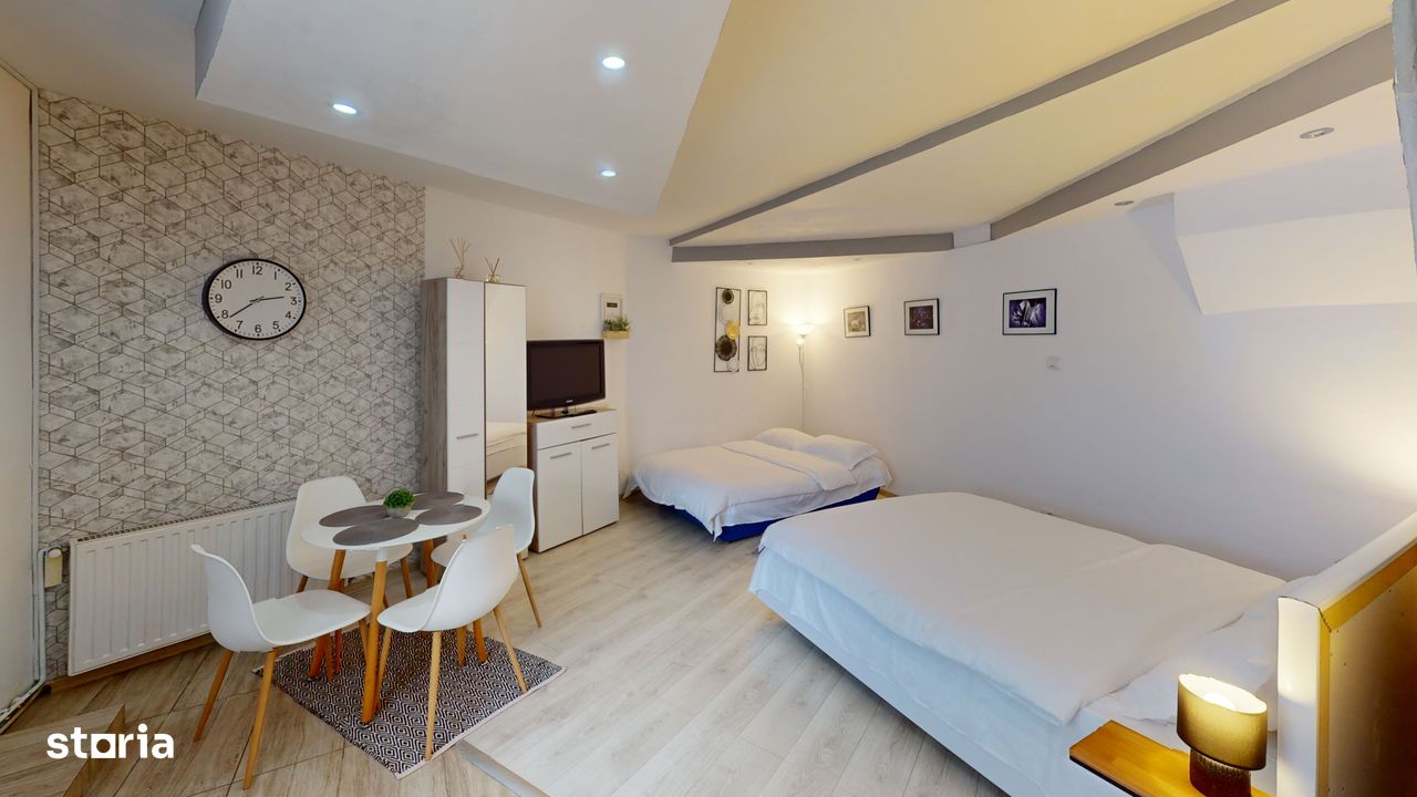 Apartament cu o camera in Sibiu - mobilat si utilat | Comision 0%