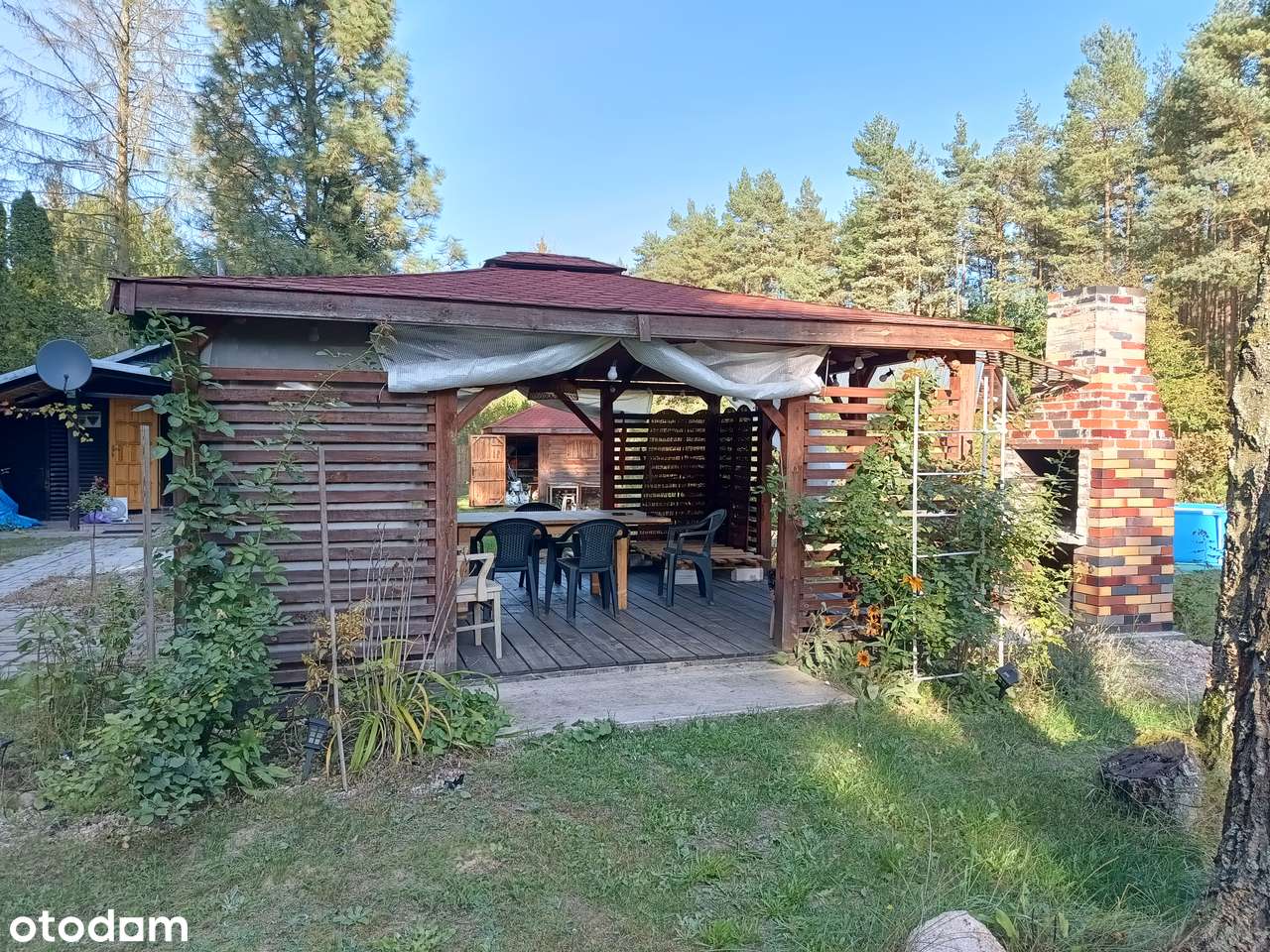 Piękna działka budowlana z domkiem Adamów-Wieś - Pełny obrazek: 4/20