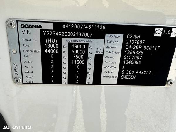 Scania S500, retarder, finantare - 37