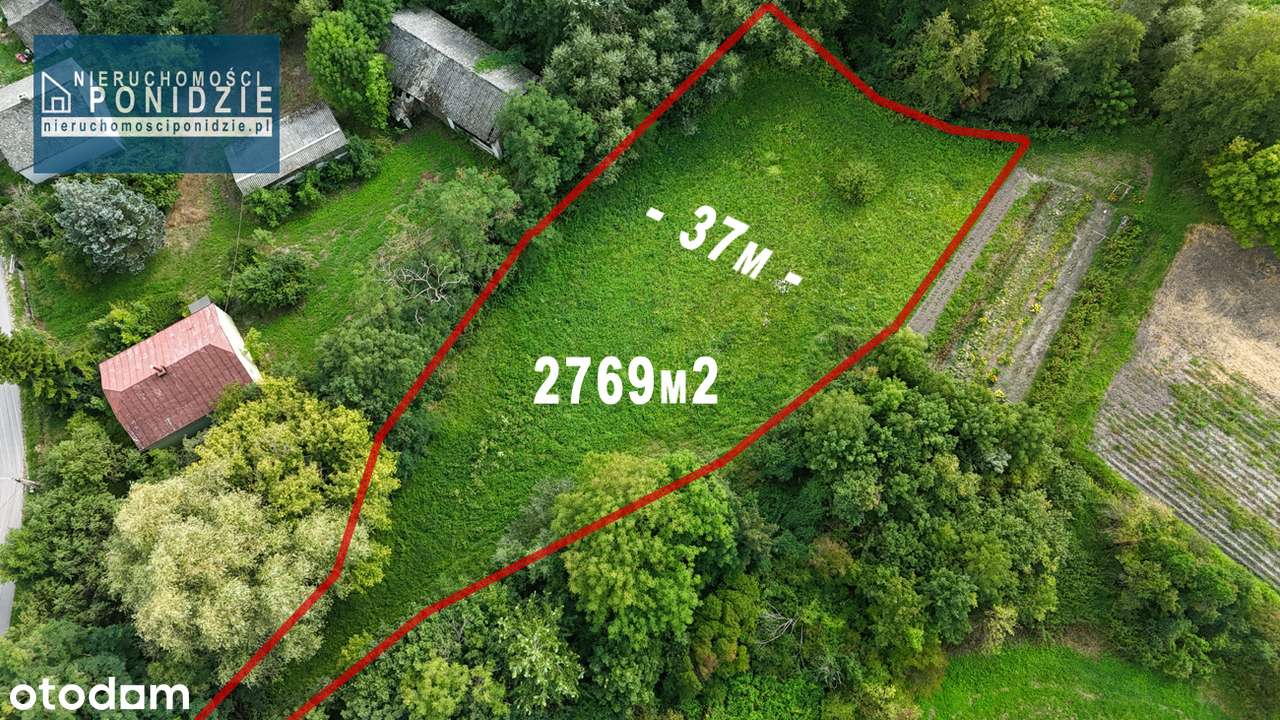 Działka budowlana nad strumykiem Zborów / Solec-Zdrój-9