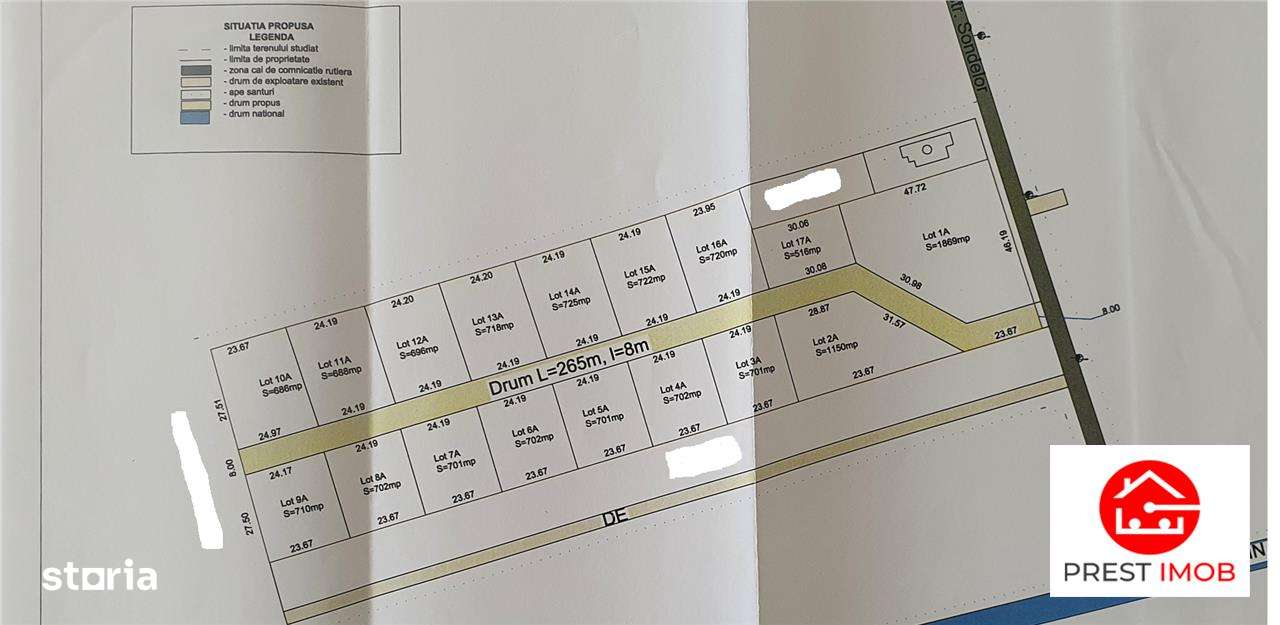 De vanzare loturi teren in Sangeorgiu de Mures - Imagine principală: 2/2