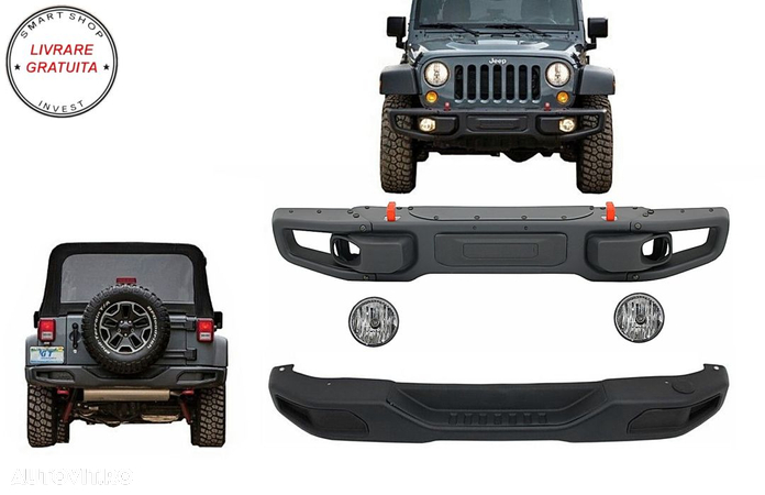 Pachet Exterior Jeep Wrangler Rubicon JK (2007-2017) 10th Anniversary Hard Rock St- livrare gratuita - 13