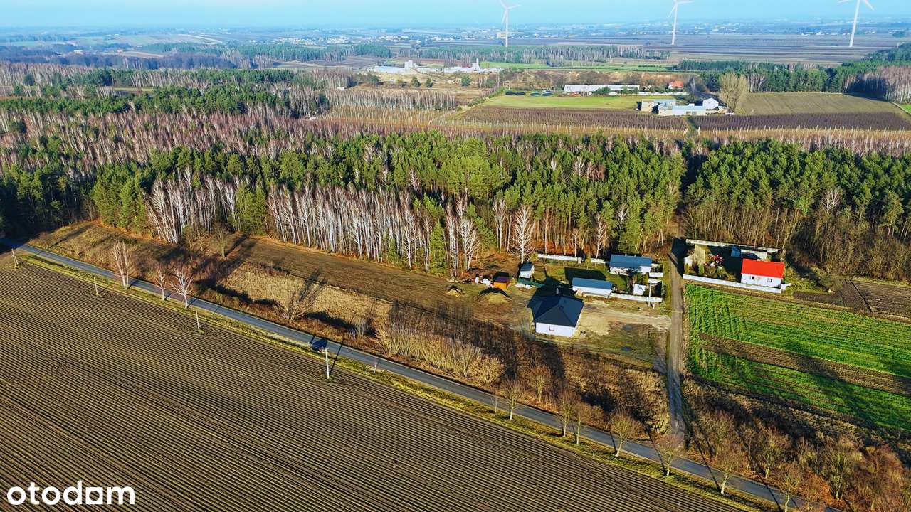 Działki budowlane przy lesie 1343 m2 | media | przy drodze asfaltowej-7