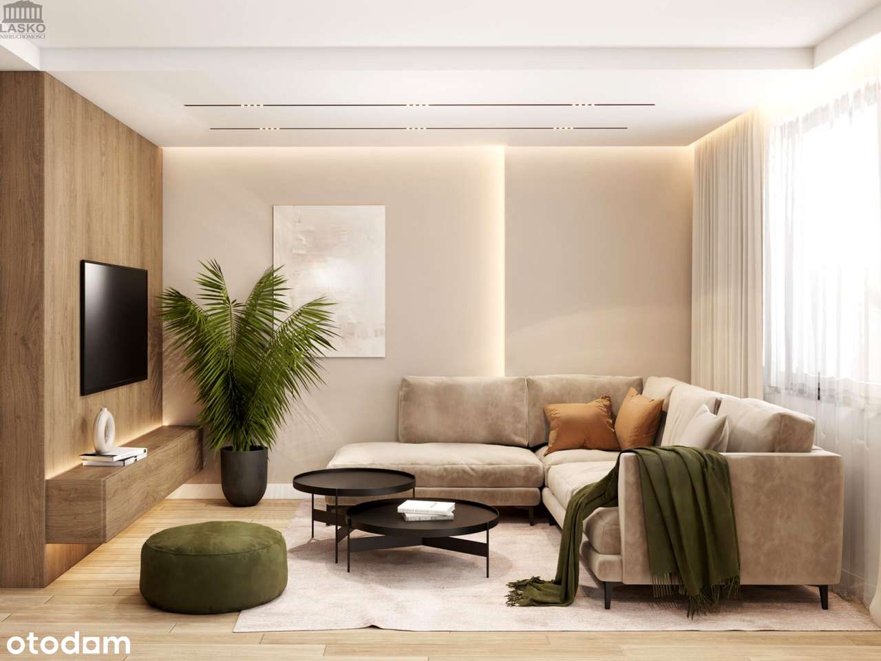 Mieszkanie z dwoma balkonami w centrum miasta-2