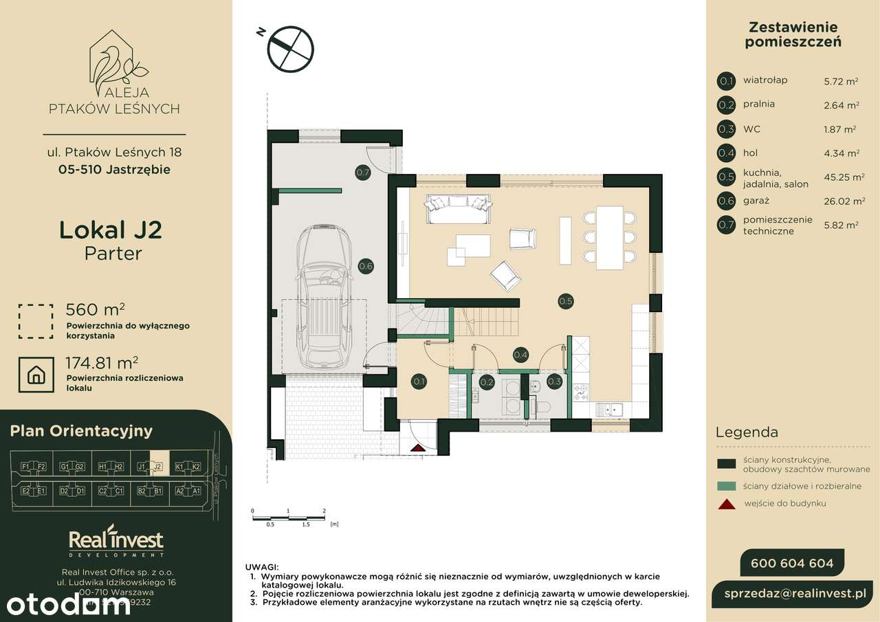 5-pokojowy dom 175m2 + ogródek Bez Pośredników - Pełny obrazek: 2/9