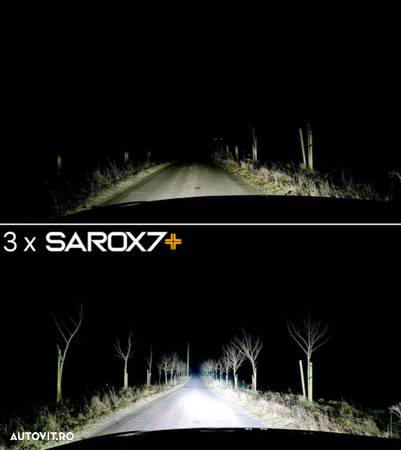 Proiector suplimentar Sarox7+, LED, 60W, pozitie alb galbena/portocalie - 5