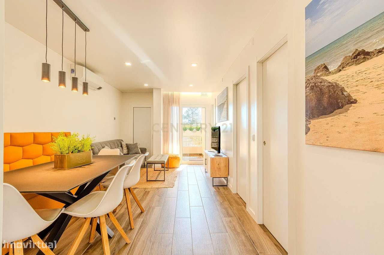 Apartamento T2  a 800m da praia da Galé/Salgados - Grande imagem: 3/26