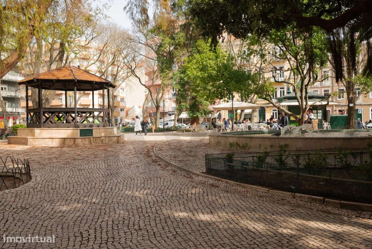 T1 pronto a habitar com estacionamento no centro de Campo de Ourique-31