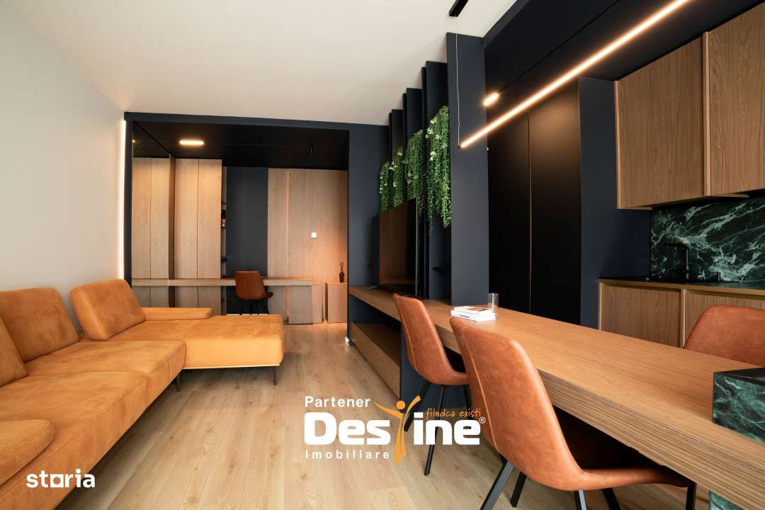 Apartament modern cu 2 camere 65 mp, mobilat si utilat premium - Silk - Imagine principală: 4/17