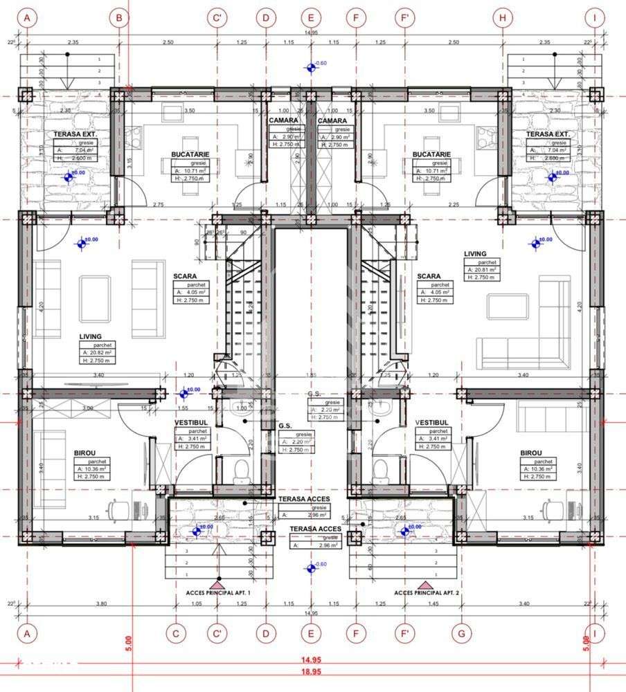 Duplex despartit prin camera tehnica in Mosnita Noua - Imagine principală: 3/3