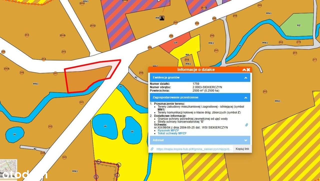 Działka budowlana w Siekierczynie - Pełny obrazek: 3/14