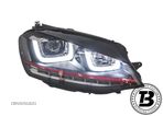 Faruri 3D LED compatibile cu VW Golf 7 VII GTI Design - 8