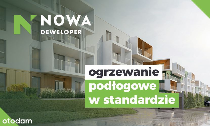 Nowa Częstochowa Małopolska | 43m2 | OGRÓDEK 30m2