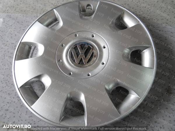 Capace roti VOLKSWAGEN r14  la set de 4 buc ,Capace janata aliaj - 1